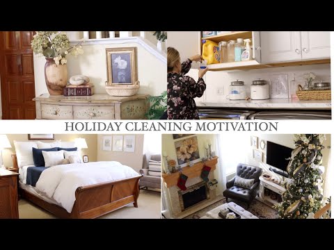 HOLIDAY CLEANING MOTIVATION