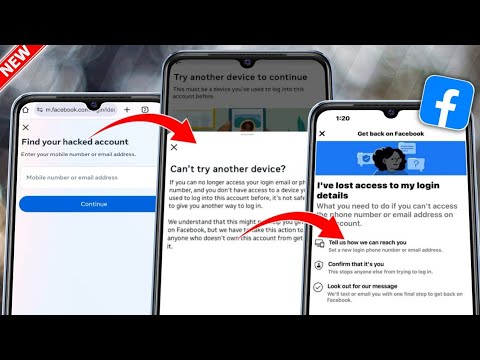 How to Recover Facebook Account Without Email and Phone Number 2025 | Hacked Facebook Recovery