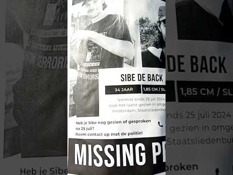 Missing person in Amsterdam de pijp area... #anyhelp #missingpersonsmysteries