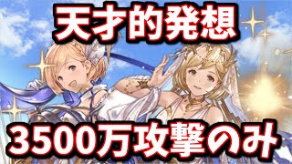 天才が考えた十天衆戦記EX周回用3500万攻撃のみ編成が凄い【グラブル】