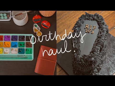 BIRTHDAY HAUL | thoughtful gifts for my 30th 🤎