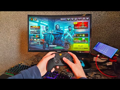 COD MOBILE WARZONE CONSOLE MODE ANDROID CONTROLLER GAMEPLAY