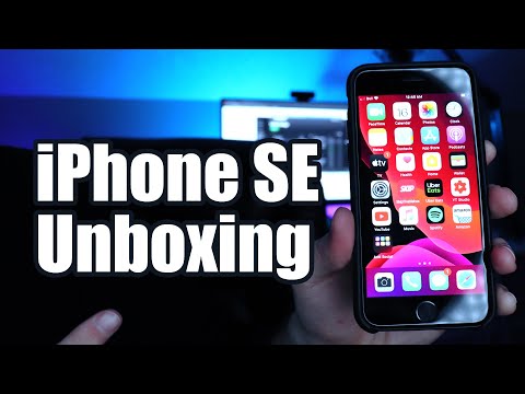 iPhone SE Unboxing and Setup (leaving samsung S10)