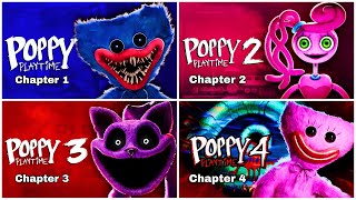 Poppy Playtime Chapters 1, 2, 3 & 4 Full Gameplay Walkthrough | Poppy Playtime All Chapters