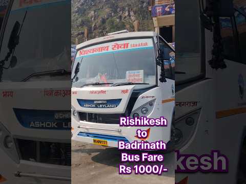 భయంకరమైన ప్రయాణం | Rishikesh to Badrinath Bus Journey | #badrinath #chardhamyatra