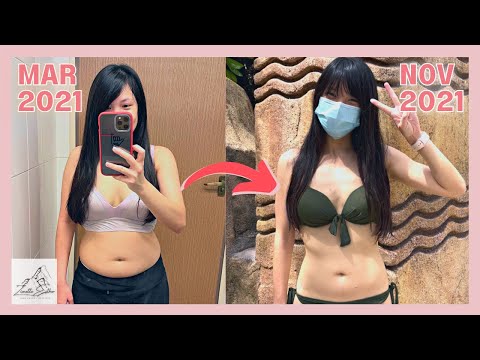 My Bikini Challenge! How did I lose 10-11kg within this year?! | 我的比基尼挑战! 我是怎么在这一年瘦了10-11公斤的?!