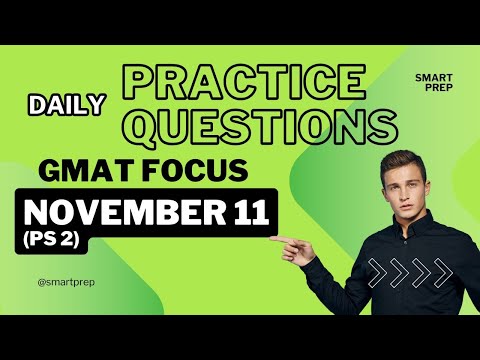 GMAT Quant | Practice Question (GMAT Club) November 11 | GMAT Quant Practice Questions