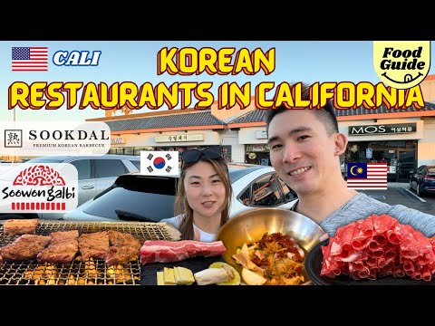 Best Korean BBQ Restaurants Recommended by LOCALS!  | Where to eat in California LA Around?