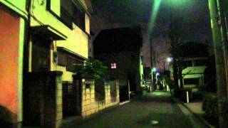 Tokyo Ride To Grocery in Itabashi Japan Night time