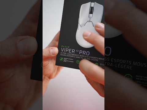 Razer V2 Pro ASMR unboxing