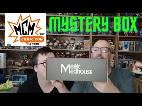 magic madhouse mystery box from mcm comic con london  #mcm #comiccon #mysterybox #funko