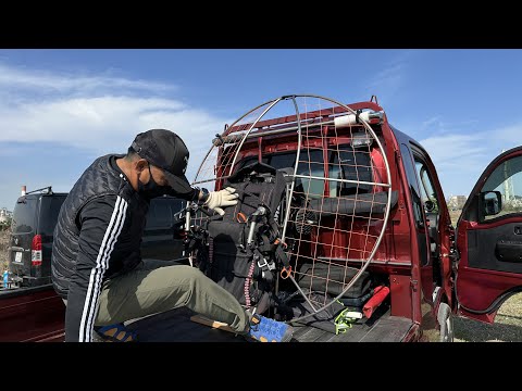 Paramotor  in  恋が浜