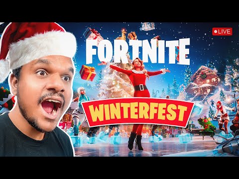 🔴 FORTNITE WINTERFEST 2024 🎅🎄🎁 |  Fortnite Live Stream | Dope Gameplays