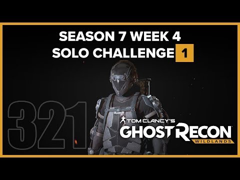 Ghost Recon Wildlands Ep 321 - S07W04 Solo Challenge 1 Destroy 5 enemy vehicles without being seen