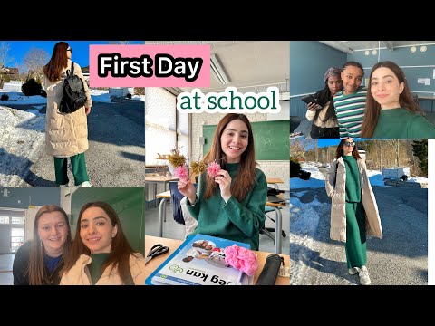 My First Day at Language School in Norway 🇳🇴  | Very Challenging 🥹🥹 |vlog