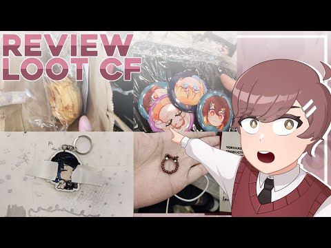 [ HANDCAM ] Review loot dan hadiah Comifuro!! [VTuber Indonesia]