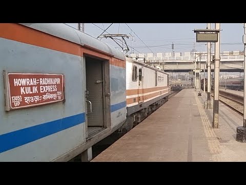 Howrah To Radhikapur | Full Train Journey 13053/Kulik Express Indian Railways Video in 4k ultra HD