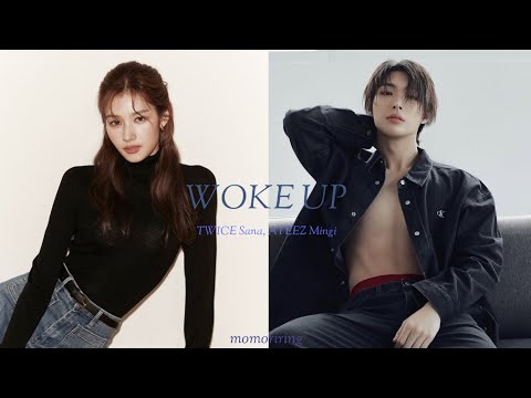 ⌇AI COVER⌇ TWICE Sana, ATEEZ Mingi - "WOKE UP" (org. XG)