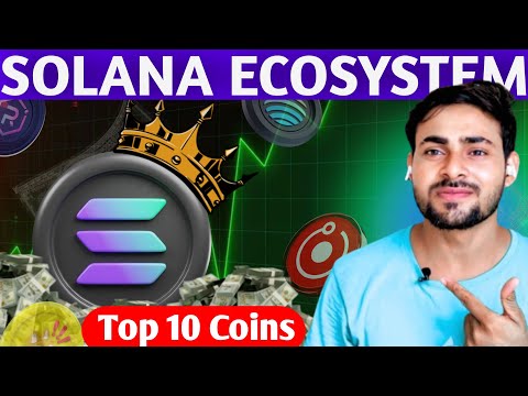 This 10 Solana Ecosystem Coin BASKET 20X in 2025 Bull Run || Investment in Solana Ecosystem Coin