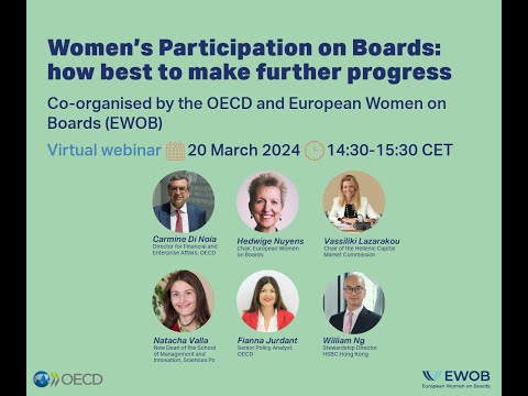 Women’s Participation on Boards: how best to make further progress