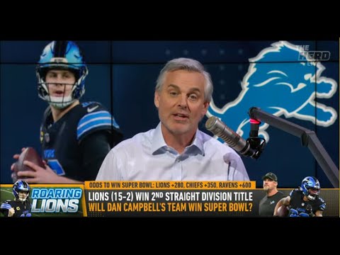 THE HERD | Colin Cowherd SHOCKED, Nick Wright RESPECTS Detroit Lions But Does NOT LOVE Them | NFL