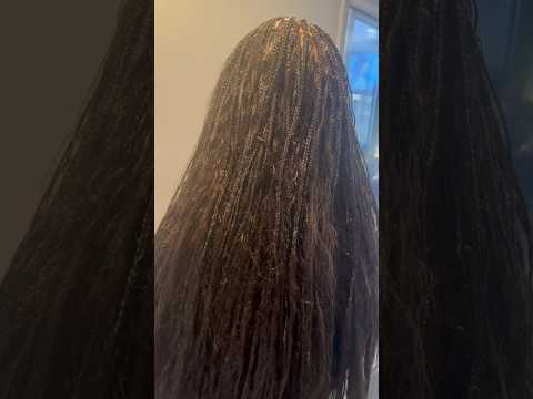 Human hair knotless @ ManeKode  #protectivestyles #washday #organicproducts #hair #hairstyle #viral