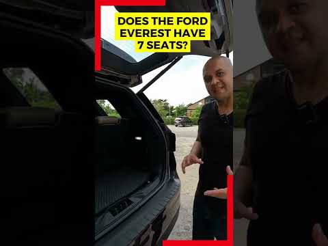 Does the Ford Everest have 7 seats? | 2023 Ford Everest