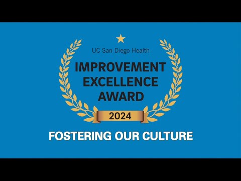 Fostering our Culture | Improvement Excellence Awards 2024