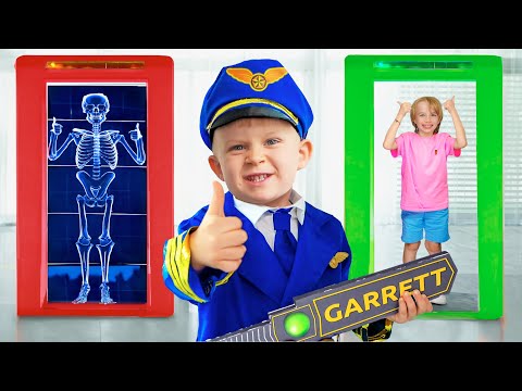 Oliver Explains Airport Rules for KIDS + More Videos with Friends