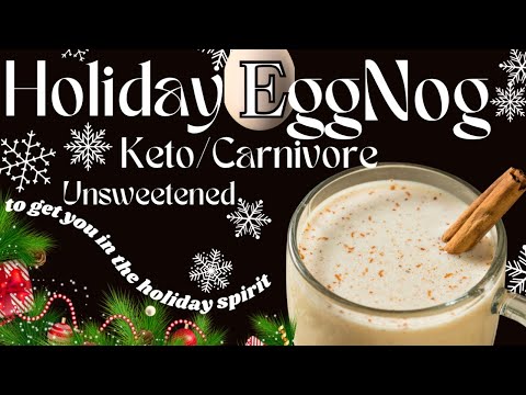 EGG NOG WITH ZERO GUILT & DELICIOUS!