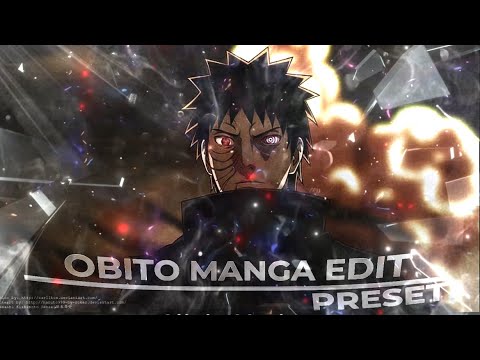 Trending Anime Manga Edits Preset | #1