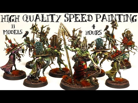 HIGH QUALITY speed painting! Zombies - Cursed City