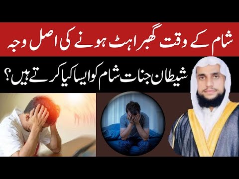 Why Panic in The Evening | Sham k Waqt Ghabrahat kyu Hoti hy | Qari Abdul Basit Salfi