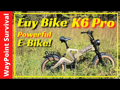 EuyBike K6 Pro [ Powerful E-Bike! ]