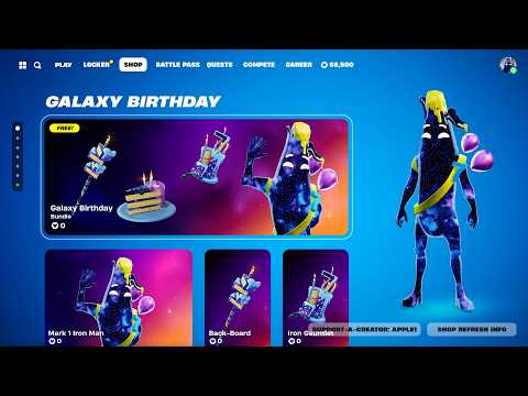 FREE BIRTHDAY SKIN is NOW AVAILABLE!