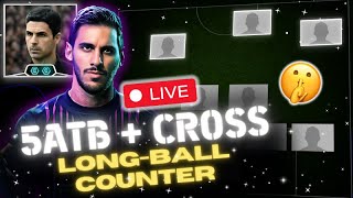 5 ATB + CROSS SPAM With LONG-BALL COUNTER 🧪🥼  eFootball LIVE with Mednasah