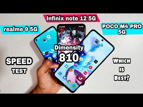 Realme 9 5G vs Infinix note 12 5G vs Poco M4 Pro 5G Speed Test & Comparison | Shocking Result 😳