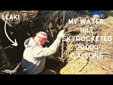 MY WATER BILL SKYROCKETED! - Leaking water hydrant fix