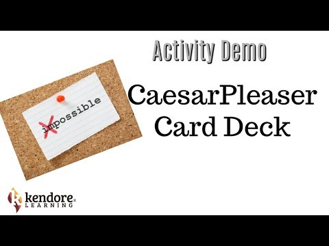 CaesarPleaser Card Deck⎪Kendore Learning/Syllables Learning Center