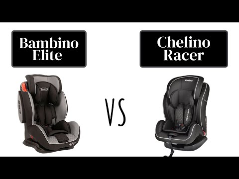 Bambino Elite vs Chelino Racer Car Seat