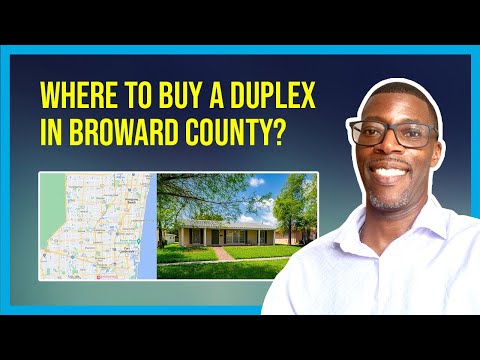 Top 5 Broward County Florida Neighborhoods To Buy A Duplex For House Hacking