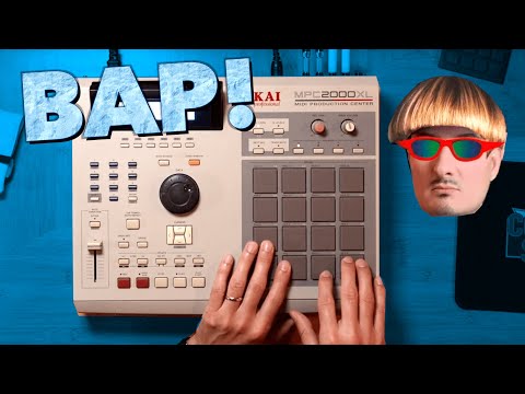 Beat making MPC 2000XL Boom Bap 50 Cent Remix