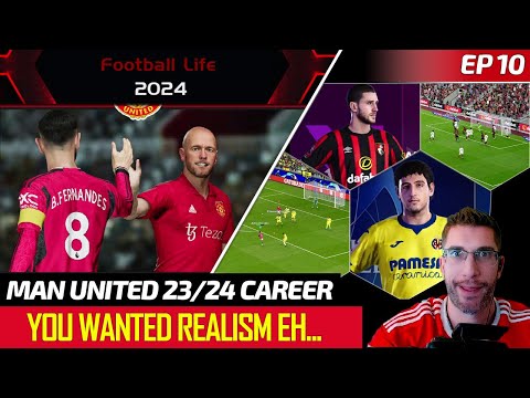 [TTB] MAN UNITED CAREER EP10 - YOU MADE ME DO IT! - FULL ON REALISM WITH BROADCAST CAMERA, AND MORE!