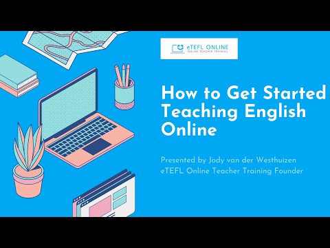 How to get started teaching English online in 2022