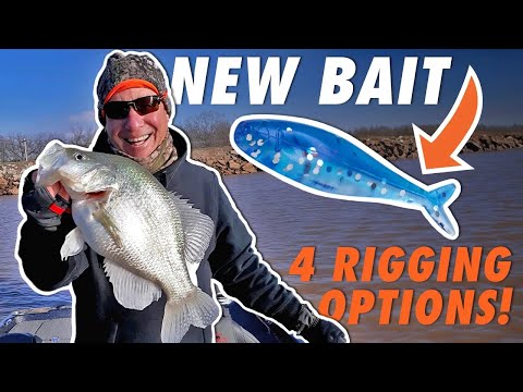 4 Epic Ways to Rig Bobby Garland's NEW Crappie Bait! (Live Roam'R)