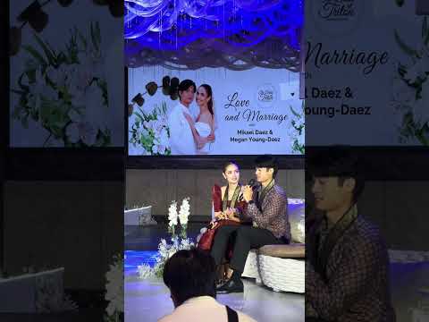 Megan Young and Mikael Daez give Wedding Tips during The Brides of Triton Wedding Expo 2024!