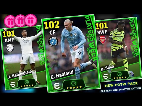 Upcoming Worldwide Potw Pack details In eFootball 2024 Mobile | Player Max & Boost Rating