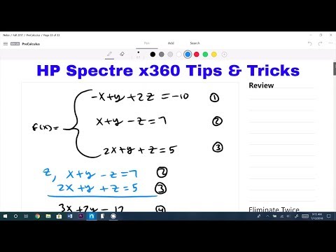 HP Spectre x360 15" Tips & Tricks