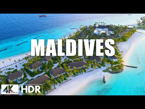 Maldives 4K - Scenic Relaxation Film With Calming Music - Video UltraHD