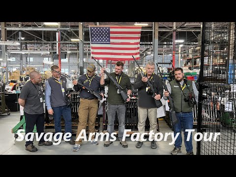 Savage Arms Factory Tour, watching the rifles come to life from  billets and bars of steel